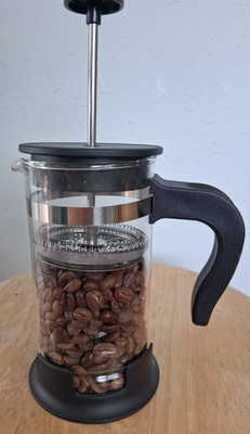 IKEA UPPHETTA French Press Coffee/Tea Maker, Glass/Stainless steel 13.5 oz
