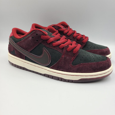 Nike RIOT Skateshop x Dunk SB Low Mahogany Dark Beetroot Size 9
