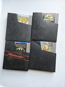 Consola Nintendo NES Original Controlador Zapper Parque Jur&aacute;sico Batman Juego Paquete