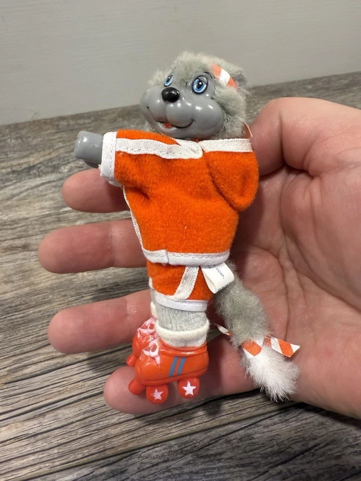 Get Along Gang Cremallera Gato Lápiz Abrazador Clip-On, 1984 American Greetings Foto 2 de 4