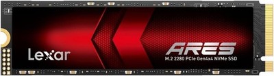 Lexar ARES 2TB NVMe SSD PCIe Gen4x4 M.2 2280 1500TBW 7400MB/s ean