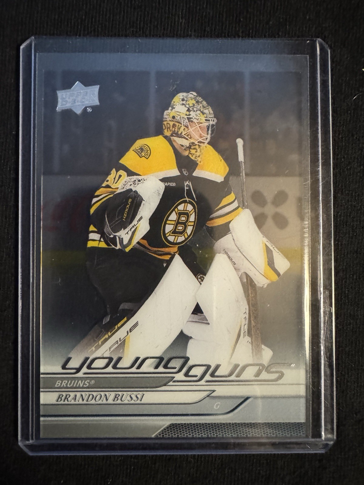 2024-25 Upper Deck Series 2 Brandon Bussi Clear Cut Young Guns #493 RC