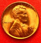 1946-S Lincoln Wheat Cent Penny GEM RED BU From an Original Bank Roll