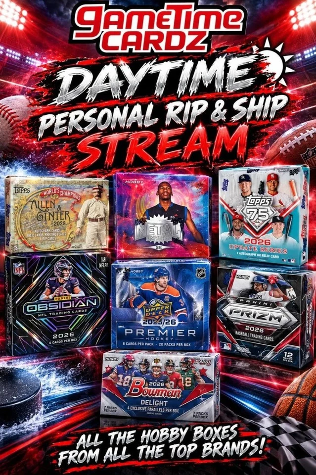 Rip All The New Releases From This Week! NFL, NHL, MLB, NBA, & Soccer!