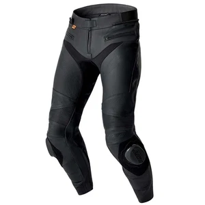 RST S1 D3O Mens Leather Motorcycle Motorbike Trousers Black