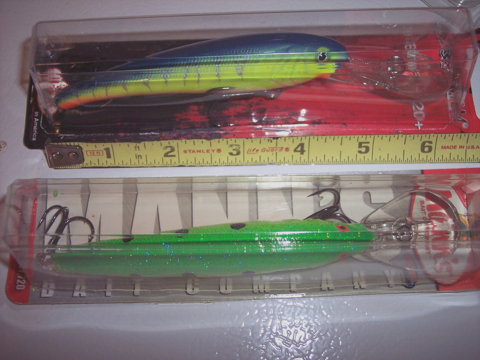 60 Manns Crank Baits Swimming Minnow Lure Manns Lot Fishing Lure Discontinued - Image 21