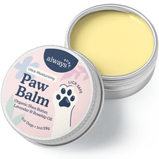 AlwaysPups Natural Paw Balm for Dogs - Moisturize Soothe Dry Cracked Paws