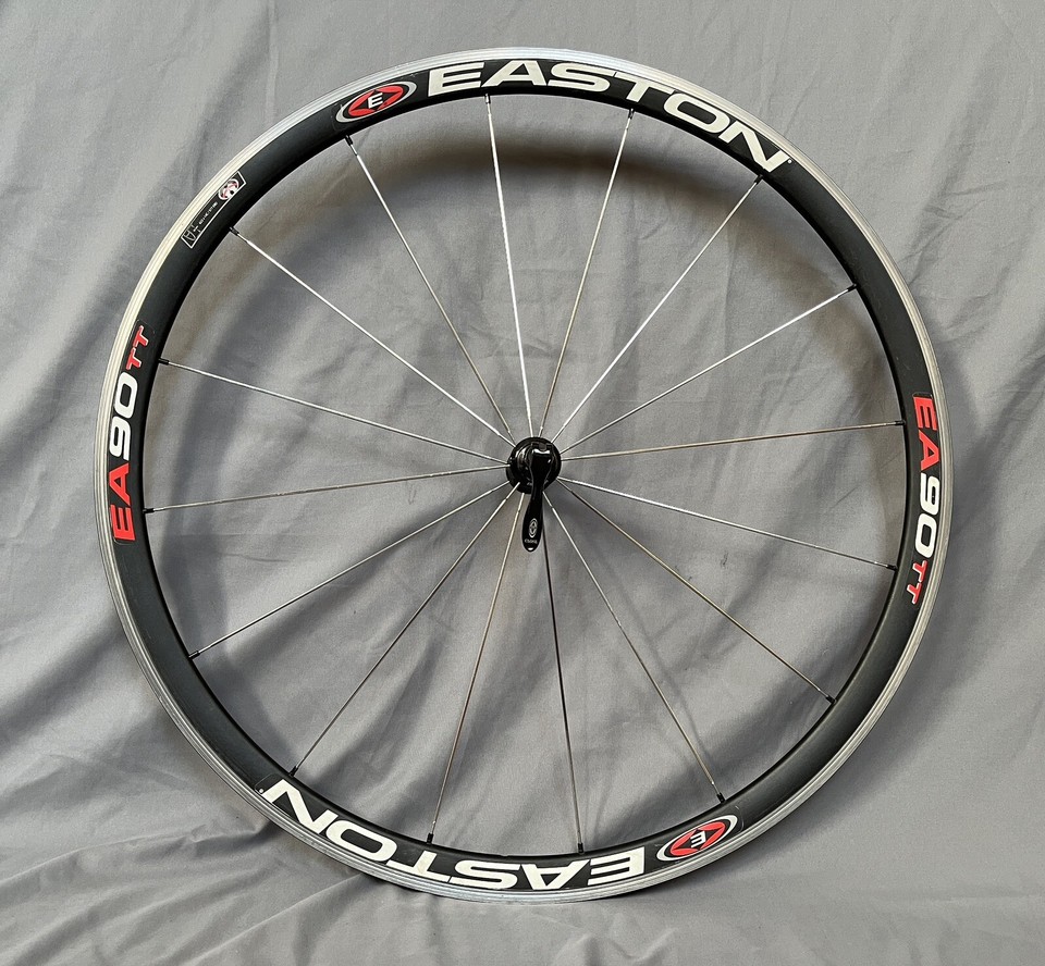 Easton R4 / R4TT EA90 TT Wheelset 700c Clincher 130/100mm 9mm QR Rim ...