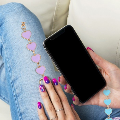 8 szt. Etui na telefon komórkowy Łańcuch Zawieszka na telefon Łańcuch telefoniczny ze stopu cynku - Zdjęcie 7 z 12
