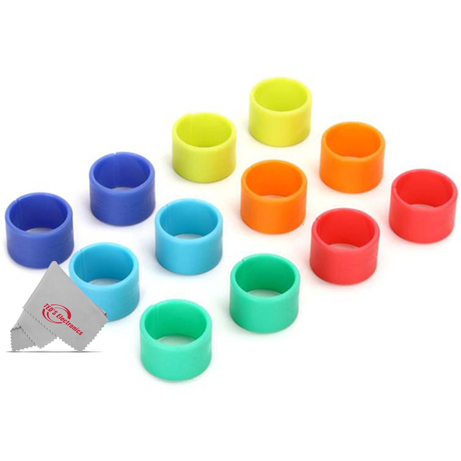 Цветные идентификационные кольца Zoom XLR-6c для микрофонных кабелей 6 пар 2990₽