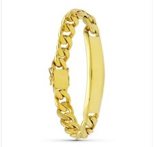 18K Gold Bracelet Slave 21.5 Cm 62.85 Grams