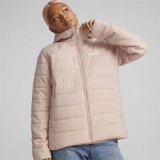 Puma Essentials Padded Jacket Full Zip Closure - Womens