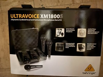 BEHRINGER XM1800S マイク SILK ROAD LM204-5 Amazon.com: Behringer ULTRAVOICE XM1800S 3 Dynamic Cardioid Vocal