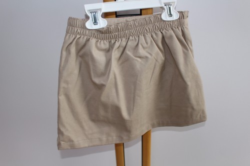 Chaps By Ralph Lauren Girls Size 5 School Uniform Tan Skirt Skort NWT NEW - Picture 2 of 3