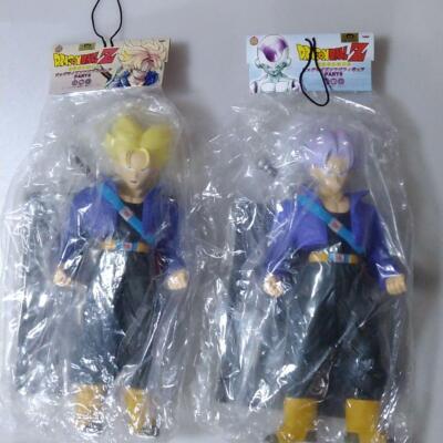 Dragon Ball Soft vinyl figure lot of 2 Banpresto Trunks Super Saiyan Anime