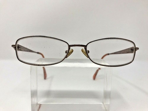 B.U.M. Equipment Agency Eyeglasses 49-16-135 Brown Flex Hinge Frames MK83