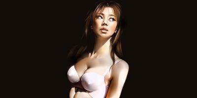 Anime cgi women asian artwork digital art simple Playmat Gaming Mat Desk