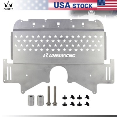 Oil Cooler Skid Plate For BMW G80 G82 M3 M4 G87 M2 2021-2024 Aluminum Silver