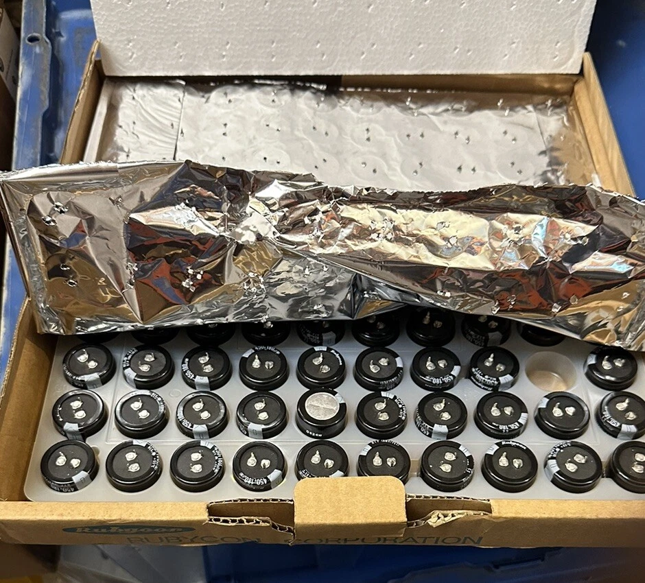 500x(5x/100s) Rubycon snap cap 25x30mm 180uf 450V New Boxed Free, Fedex Ship  - image 2 of 4