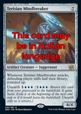 MTG TERISIAN MINDBREAKER EXC - SPEZZAMENTI DI TERISIA 83 - BRO