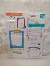 Pen Gear Activity Sheets 50 Count Daycare Kids Teachers School Learning New