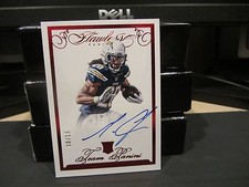 Panini Flawless Rookie Ruby On Card Autograph Chargers Melvin Gordon 10/15  2015