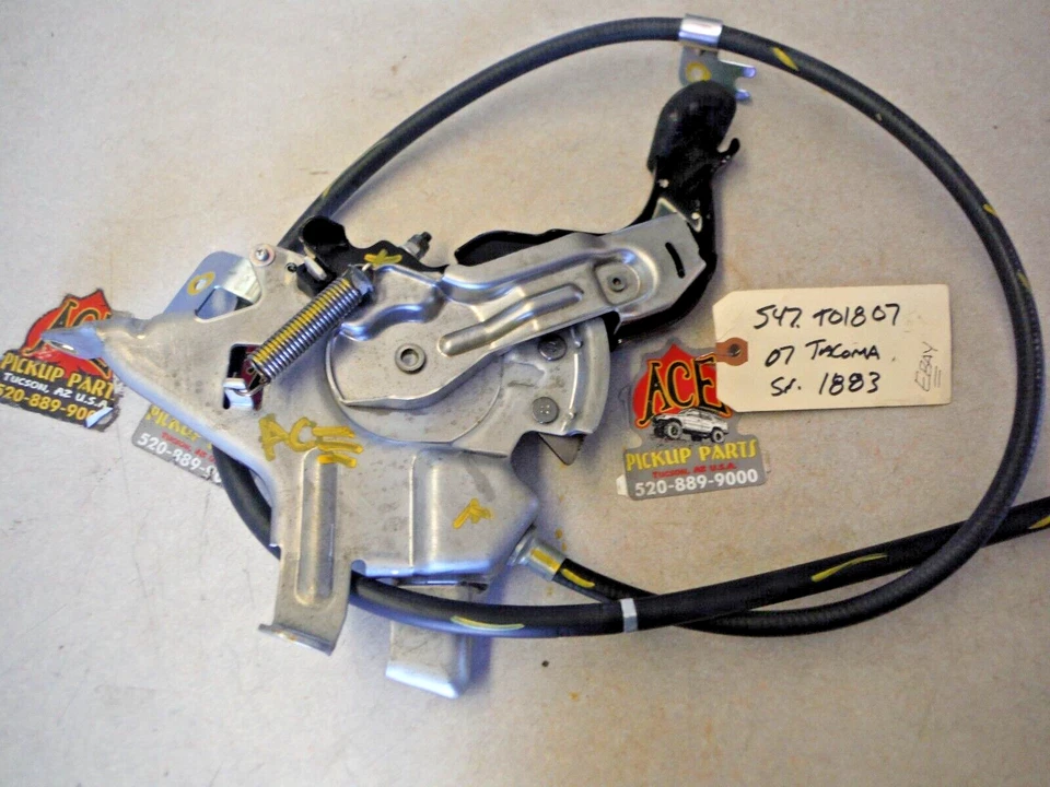 05-15 Toyota Tacoma Emergency Parking Brake Pedal w/ Cable Assembly 46120-04010 Foto 2 de 4