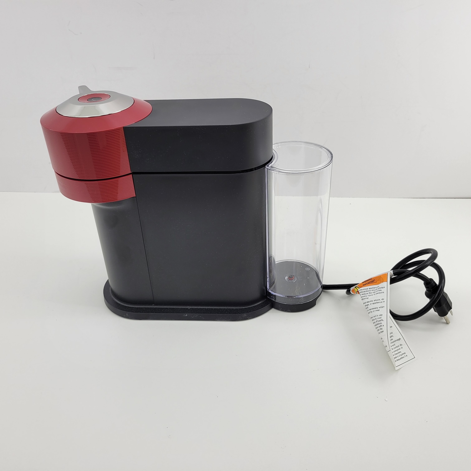 Nespresso Vertuo Next Coffee & Espresso Breville Machine Red