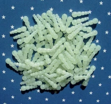 Glow in the Dark Stack Beads Fishing Lure Rig Components Crafts (50pc)