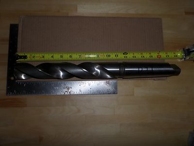 Nachi Forge 1-23/32'' Drill  Bit 5MT, 5 Morse Taper 17-5/8'' OAL Japan ((#D98))