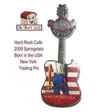 Hard Rock Cafe 2009 Born in the USA New York HRC Trading Pin
