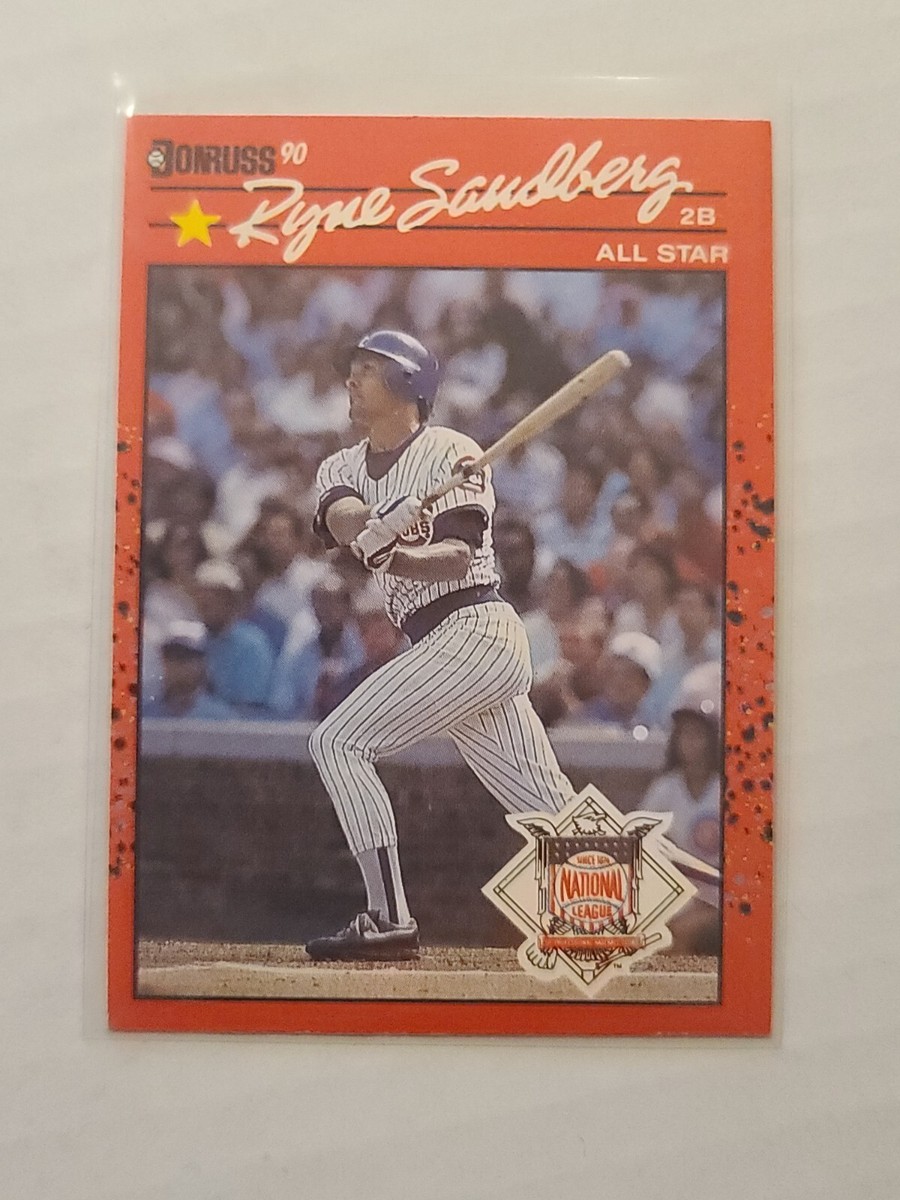 1990 Donruss AS Ryne Sandberg #692 ERROR Card No Period after Inc