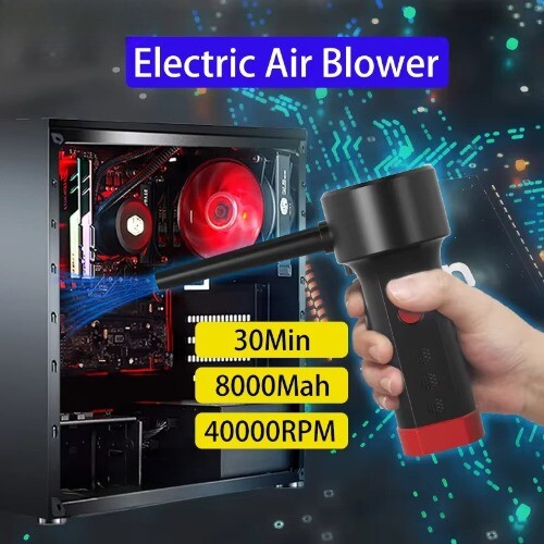 Electric Air Duster Blower Gun Canned Air Spray For Computer Keyboard Cleaner - 第 11/22 張圖片