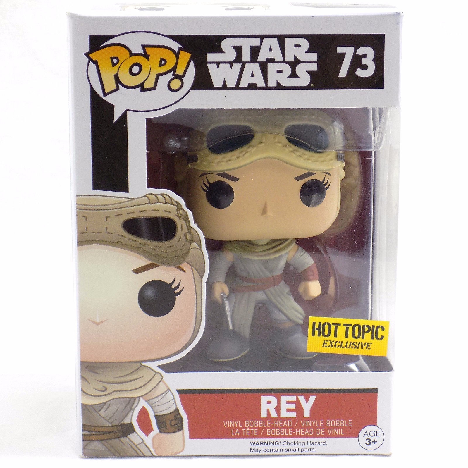 En Oferta Figura De Vinilo Funko Pop De Star Wars Rey Bobble Head 73 - Hot Topic Exclusivo