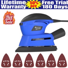 Moss Mouse Palm Detail Sander 6 FREE SANDING SHEETS Powerful 2000W Sanding