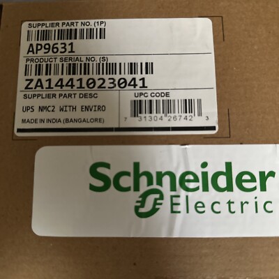 NEW APC Schneider AP9631 UPS Network Management Card 2 Environmental Monitoring