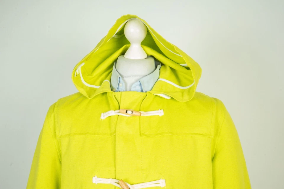 Chaqueta de gabardina Burberry London de lino verde claro para hombre talla M Foto 3 de 4