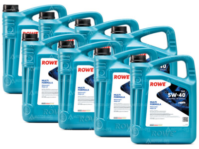 40 Liter (8x5L) ROWE HIGHTEC MULTI FORMULA SAE 5W-40