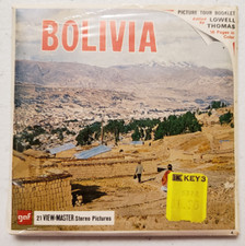 View-Master Bolivia South America 3 Reels Packet Complete