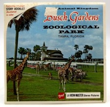 View-Master A979, Busch Gardens Zoological Park, Tampa, Florida, 3 Reel Set