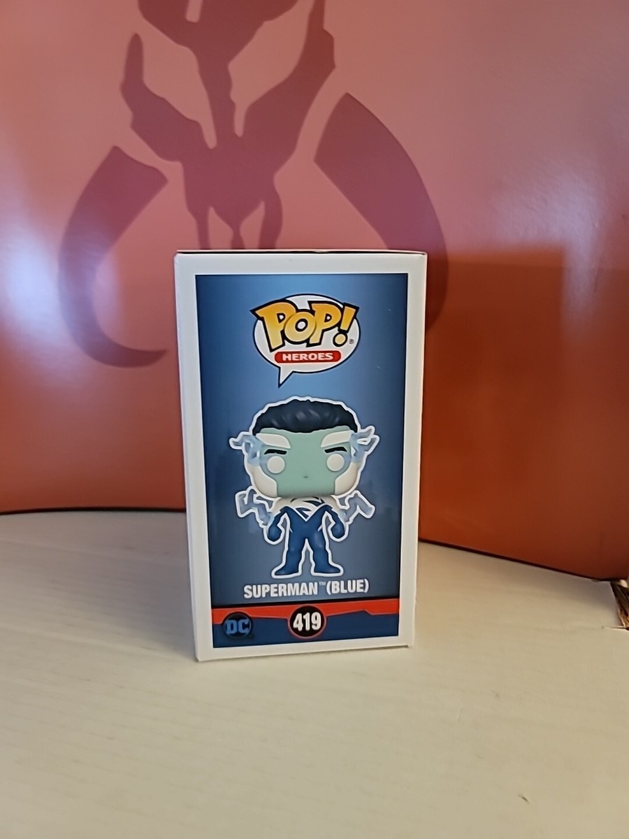 DC Heroes #0419 Funko POP! Superman *Blue* (NYCC/Fall