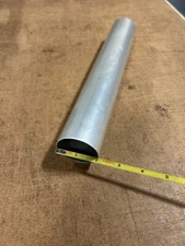 2" OD x  0.050” Wall x 12” Length 6063-T52  Aluminum Round Tube