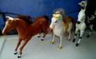 Horse Lot-Includes-1 Brown Horse Makes Horse Sounds-1 Princess Horse-1 Appaloosa — photo 2