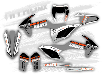 NitroMX Graphic Kit for KTM EXC EXC-F XC-W 125 250 350 450 500 2017 2018 2019
