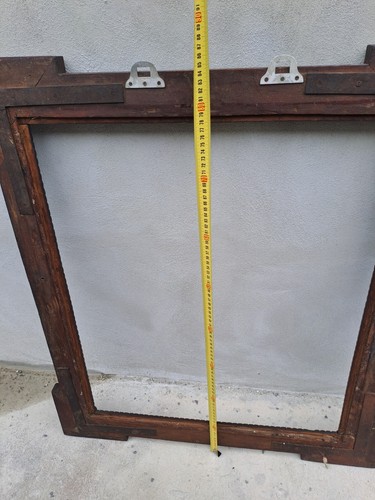 antica cornice in legno guilloche' - Foto 12 di 15