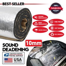 Car Engine Hood Firewall Heat Shield Insulation Sound Deadener Deadening Pad Mat