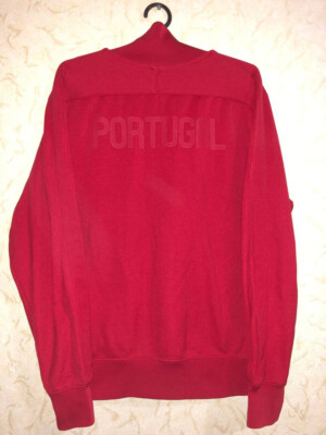 Portugal national football team sport training jacket mens red | eBay