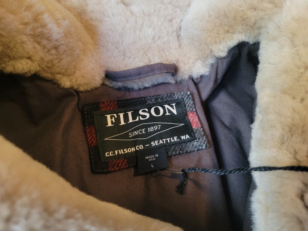 Filson Lined Mackinaw Wool Packer Coat | NWT | Large Filson Lined Mackinaw Wool Packer Coat | NWT | Large