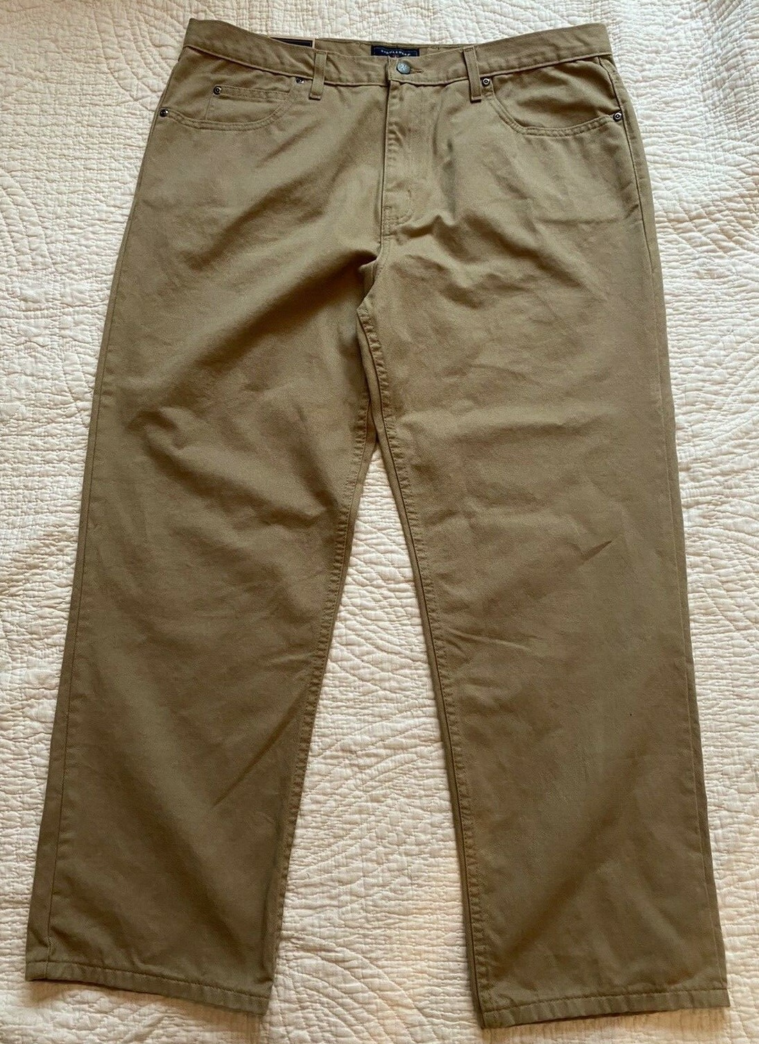 NWT Saddlebred Classic Khaki Jeans Pants Mens 38 X 30 eBay