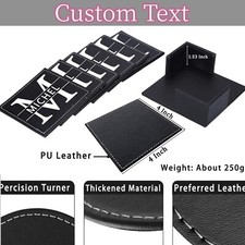 6pcs Customized Gifts for Restaurant Kitchen Office Custom Coasters for Drinks